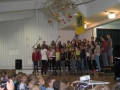 Pevski zbor je zapel slovensko, evropsko in Erasmus+ himno