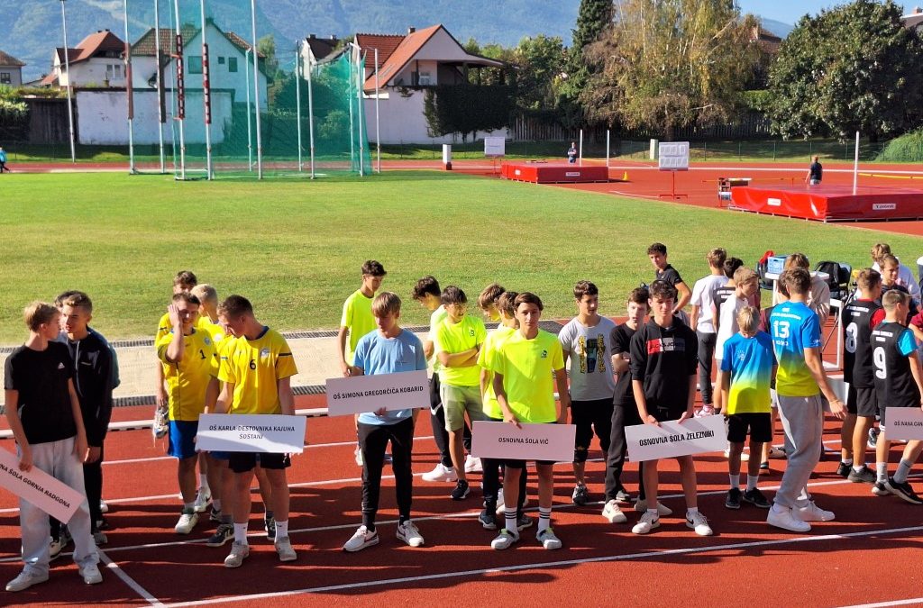 FINALE EKIPNEGA PRVENSTAV SLOVENIJE V ATLETIKI ZA OSNOVNE ŠOLE