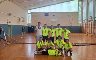 UČENCI OŠ VIČ TRETJI V LJUBLJANI V MALI ODBOJKI